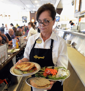 Busy Waitress