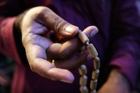 Counting with a Meditation Mala